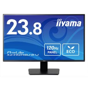 マウスコンピューター 23．8型 IPS方式 フルHD 液晶ディスプレイ iiyama ブラック X2492HSU-B1J [X2492HSUB1J]【RNH】