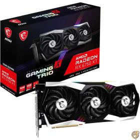 【5日最大2000円クーポン】MSI Radeon RX 6750 XT GAMING X TRIO 12G グラフィックスボード VD8092