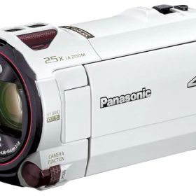 【中古】【1ヶ月保証】 ビデオカメラ パナソニック Panasonic 4Kビデオカメラ VX992M 64GB 光学20倍ズーム ピュアホワイト HC-VX992M-W