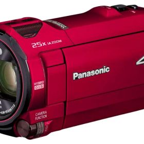 【中古】【1ヶ月保証】 ビデオカメラ パナソニック Panasonic 4Kビデオカメラ VX992M 64GB 光学20倍ズーム アーバンレッド HC-VX992M-R