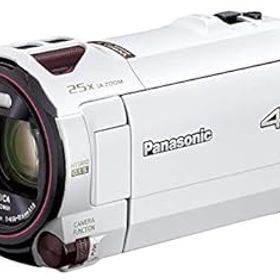 【中古】【39shop】パナソニック★4K ビデオカメラ VX992M 64GB 光学20倍ズーム ピュアホワイト HC-VX992M-W（良い）