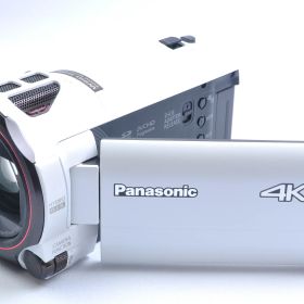 【中古】【1ヶ月保証】 ビデオカメラ パナソニック Panasonic 4Kビデオカメラ VX992M 64GB 光学20倍ズーム ピュアホワイト HC-VX992M-W