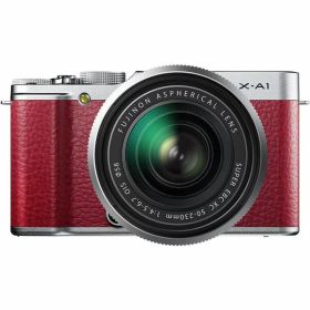 【中古】フジフィルム FUJIFILM X-A1ズームレンズキット レッド レッド F X-A1R/1650KIT カメラ 中古 人気 おすすめ 高画質