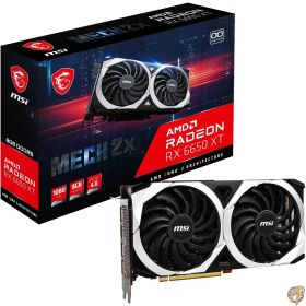 【5日最大2000円クーポン】MSI Radeon RX 6650 XT MECH 2X 8G OC グラフィックスボード VD8095