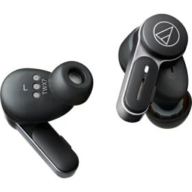 オーディオテクニカ ノイズキャンセリング機能搭載 完全ワイヤレスBluetoothイヤホン（ブラック） ATH-TWX7-BK audio-technica