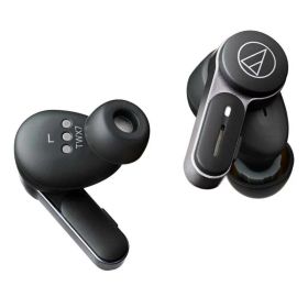オーディオテクニカ 完全ワイヤレスイヤホン [ ワイヤレス ( 左右分離 ) / Bluetooth / ノイズキャンセリング 対応 ] ATH-TWX7 BK