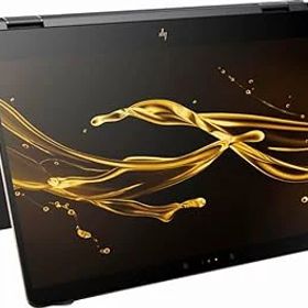 【中古】【39shop】旧型★HP Spectre x360 2-in-1 15.6インチ 4K UHD Touch、Intel i7 第8世代 CPU 16GB RAM、512GB SSD ダークアッシュシルバー - 3年 McAfee Inter（良い）