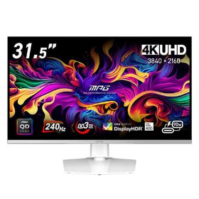 MSI ゲーミングモニター MPG-321URXW-QD-OLED ［31.5型 /4K(3840×2160) /ワイド］