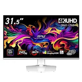 MSI(エムエスアイ) USB-C対応 ゲーミングモニター MPG 321URXW QD-OLED ［31.5型 /4K(3840×2160） /ワイド］ MPG321URXWQDOLED 【sof001】 [振込不可] [代引不可]