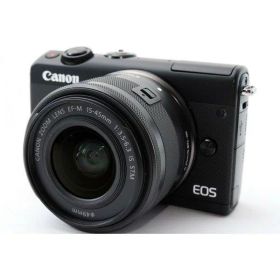 【中古】キヤノン Canon EOS M100 ブラック レンズキット ブラック 美品 付 カメラ 中古 人気 おすすめ 高画質
