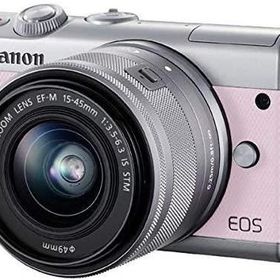 【中古】 キヤノン Canon EOS M100 EF-M15-45 IS STM レンズキット リミテッドピンク 当店保証30日間 人気 ミラーレス 一眼レフ 交換レンズ カメラ