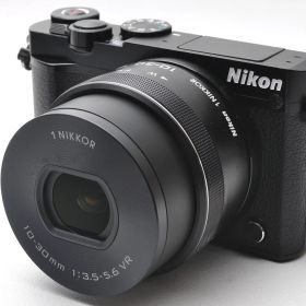 【中古】【1ヶ月保証】 ミラーレス一眼 ニコン Nikon 1 J5 レンズキット ブラック Wi-Fi搭載