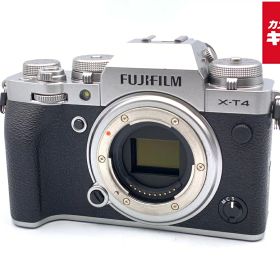 【中古】 【並品】 フジフイルム X-T4 ボディ シルバー 【ミラーレス一眼】 【6ヶ月保証】