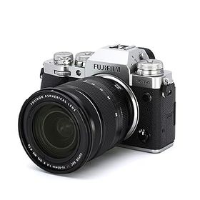 【中古】（非常に良い）富士フイルム(FUJIFILM) ミラーレス一眼カメラ X-T4レンズキット シルバー X-T4LK-1680-S