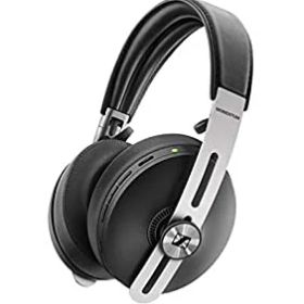 【中古】Sennheiser ゼンハイザー MOMENTUM Wireless M3AEBTXL BLACK Bluetoothノイズキャンセリングヘッドホン, オートon/off, スマートポーズ, ボイス