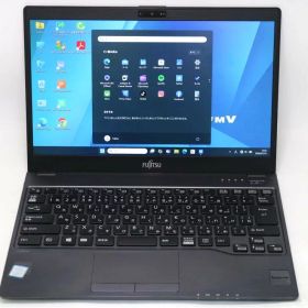 中古 フルHD 13.3インチ Fujitsu LIFEBOOK WU2B3 Windows11 高性能 第8世代Core i7-8550u 20GB 爆速NVMe式512GB-SSD カメラ 無線 Office付き Win11【中古ノートパソコン 中古パソコン 中古PC】送料無料 あす楽対応 即日発送（Windows10も対応可能 Win10）