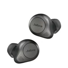 【中古-非常に良い】 Jabra 完全ワイヤレスイヤホン アクティブノイズキャンセリング Elite 85t チタニウムブラック BluetoothR 5.1 マルチポイント対応 2台同時接続