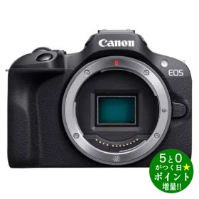 ◆最大3000円CP＋P3倍！！8/5◆キヤノン カメラ ミラーレス一眼カメラ EOS R100 ボディ ブラック Canon【転送不可】