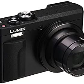 【中古】「ほぼ新品」パナソニック コンパクトデジタルカメラ ルミックス TZ90 光学30倍 4K動画記録 ブラック DC-TZ90-K