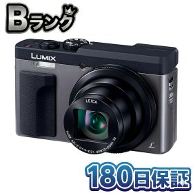 【中古】 整備済み品 Panasonic パナソニック LUMIX TZ90 DC-TZ90-S コンパクトデジタルカメラ 本体 シルバー 光学30倍 4K動画 2030万画素 自撮り 高品質 徹底除菌清掃済 送料無料 翌日配送 デジカメ コ