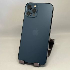 au 【SIMロックなし】MGCX3J/A iPhone 12 Pro Max 128GB パシフィックブルｰ au