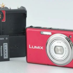 【中古】Panasonic パナソニック LUMIX DMC-FX90 レッド コンパクトデジタルカメラ