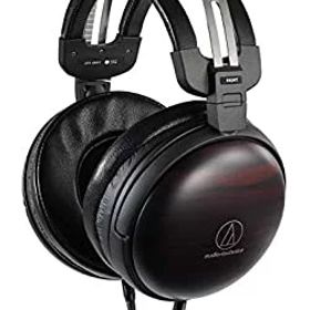 【中古】「未使用品」オーディオテクニカ audio-technica ウッドハウジング オーバーイヤーヘッドホン ATH-AWKT ハイレゾ対応 バランス接続対応 密閉型
