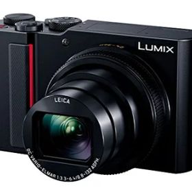 【中古】 パナソニック コンパクトデジタルカメラ ルミックス TX2 光学15倍 ブラック DC-TX2-K