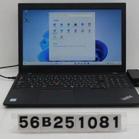 Lenovo ThinkPad L590 Core i5 8265U 1.6GHz/8GB/256GB(SSD)/15.6W/FWXGA(1366x768)/Win11 画面キズあり【中古】【20260212】