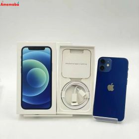 【中古】iPhone12 mini 128GB ブルー MGDP3J/A docomo版SIMフリー 訳あり