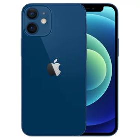 【中古】Bランク【やや傷や汚れあり】 SIMフリー iphone12 mini 256GB ブルー 本体のみ 利用制限-(白ロム) 送料無料