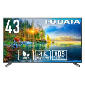 アイ・オー・データ I-O DATA 43型 4K液晶ディスプレイ（3840×2160ピクセル） 高輝度500cd/m2 18時間連続稼働対応 LCD-U431D