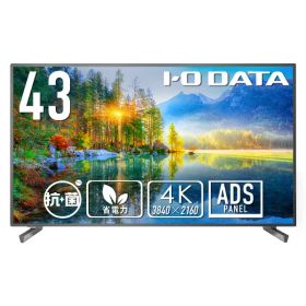 I・Oデータ 43型4K対応液晶ディスプレイ 抗菌モデル LCD-U431D-AG [LCDU431DAG]【RNH】