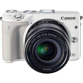 【中古】 キヤノン Canon EOS M3 レンズキット ホワイト EOSM3WH-1855ISSTMLK 当店保証30日間 人気 ミラーレス 一眼レフ 交換レンズ カメラ
