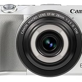 【中古】【39shop】Canon★ミラーレス一眼カメラ EOS M3ホワイト・クリエイティブマクロ レンズキット EOSM3WH-CMLK（非常に良い）