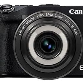 【中古】(非常に良い)Canon ミラーレス一眼カメラ EOS M3(ブラック)・クリエイティブマクロ レンズキット EOSM3BK-CMLK