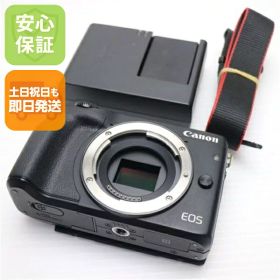 【中古】 超美品 EOS M3 ブラック 安心保証 即日発送 ミラーレス一眼 Canon 本体 土日祝発送OK