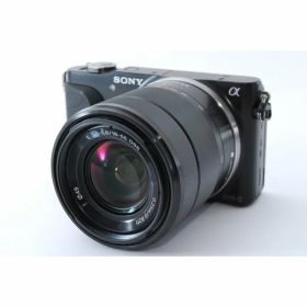 【中古】ソニー SONY NEX-3N レンズキット ブラック ブラック 美品 チルト可動式液晶モニター ストラップ付き カメラ 中古 人気 おすすめ 高画質