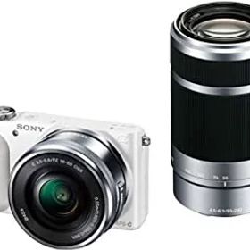 【中古】 ソニー 「NEX-3N」ダブルズームレンズキット ホワイト NEX-3NY W