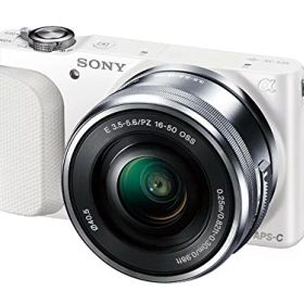 【中古】【非常に良い】SONY ミラーレス一眼 NEX-3N パワーズームレンズキット E PZ 16-50mm F3.5-5.6 OSS付属 ホワイト NEX-3NL W