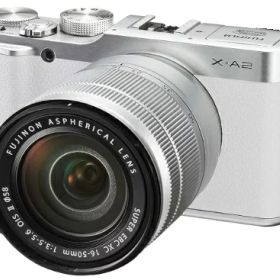 【中古】【1ヶ月保証】 富士フイルム FUJIFILM X-A2 レンズキット ホワイト ミラーレス一眼