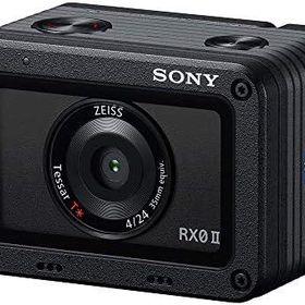 【中古】ソニー / コンパクトデジタルカメラ / Cyber-shot / RX0II / ブラック / 1.0型積層型CMOSセンサー / 180度チルト可動式液晶モニター / 防水・防塵性能 / 4K動画撮影 / DSC-RX0M2当店保証30日間
