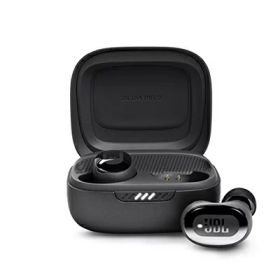 【中古】 JBL LIVE FREE 2 ワイヤレスイヤホン bluetooth マルチポイント/ハイブリッド ノイズキャンセリング/IPX5/ワイヤレス充電対応/ブラック/ JBLLIVEFREE2TWSBLK