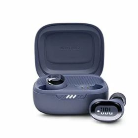 【中古】(非常に良い)JBL LIVE FREE 2 ワイヤレスイヤホン bluetooth マルチポイント/ハイブリッド ノイズキャンセリング/IPX5/ワイヤレス充電対応/ブルー/ JBLLIVEFR