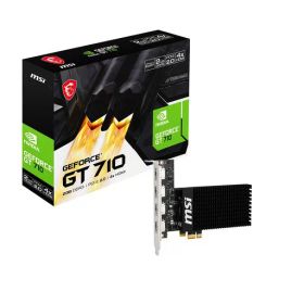 MSI GT 710 2GD3H 4HDMI グラフィックスボード VD9284
