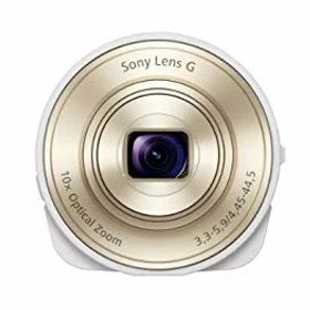 【中古】【非常に良い】SONY デジタルカメラ Cyber-shot レンズスタイルカメラ QX10 ホワイト DSC-QX10-W