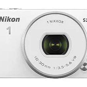 【中古】(非常に良い)Nikon ミラーレス一眼 Nikon1 S2 標準パワーズームレンズキット ホワイト S2PLKWH