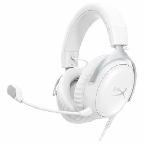 HyperX（ハイパーエックス） 密閉型ゲーミングヘッドセット Cloud III (PC PS5 PS4 Xbox Series X|S Xbox One Nintendo Switch Mac モバイル ホワイト) BS7C1AA