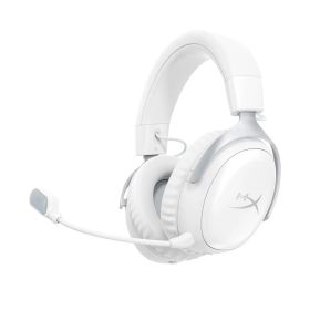 HyperX（ハイパーエックス） 密閉型ワイヤレスゲーミングヘッドセット Cloud III S Wireless (PC Mac PS5 モバイル Switch ホワイト) AX6G1AA