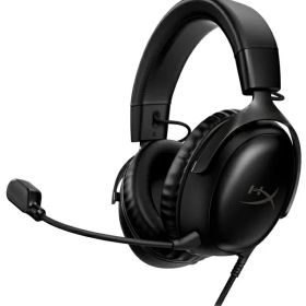 HyperX（ハイパーエックス） 密閉型ゲーミングヘッドセット Cloud III (PC PS5 PS4 Xbox Series X|S Xbox One Nintendo Switch Mac モバイル ブラック) 727A8AA